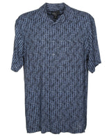 Patterned Short Sleeve Shirt - XL