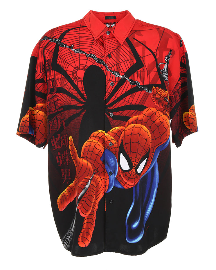 Vintage Marvel Spiderman graphic short sleeve shirt - XXXL