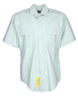 Vintage plain short sleeve with epaulettes - XXL