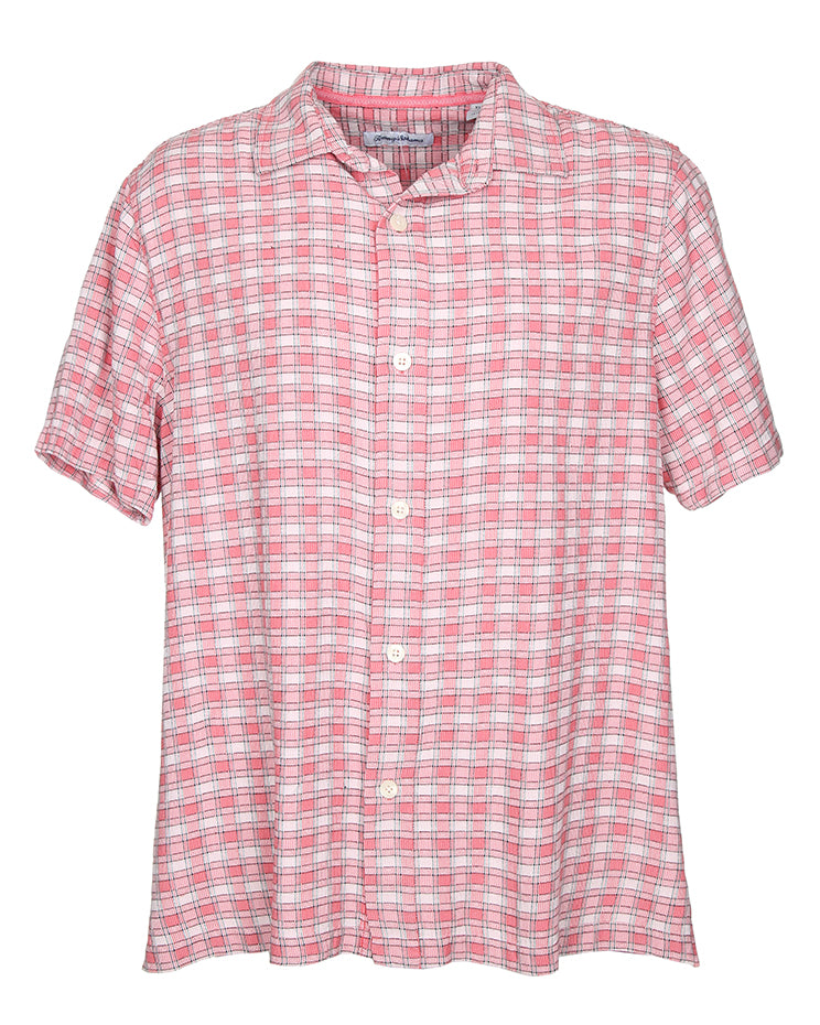 Vintage Tommy Bahama Checked Shirt - XL