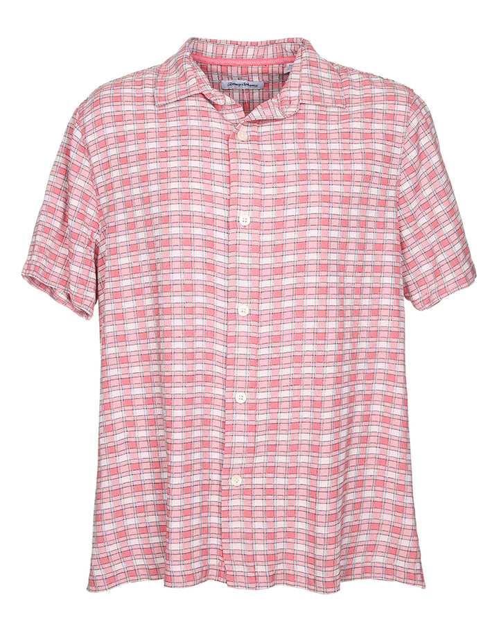 Vintage Tommy Bahama Checked Shirt - XL