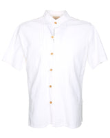 Vintage Short Sleeve Plain Shirt - S