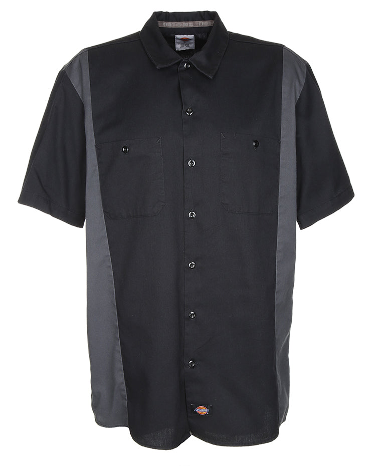 Vintage Dickies panelled work shirt - L