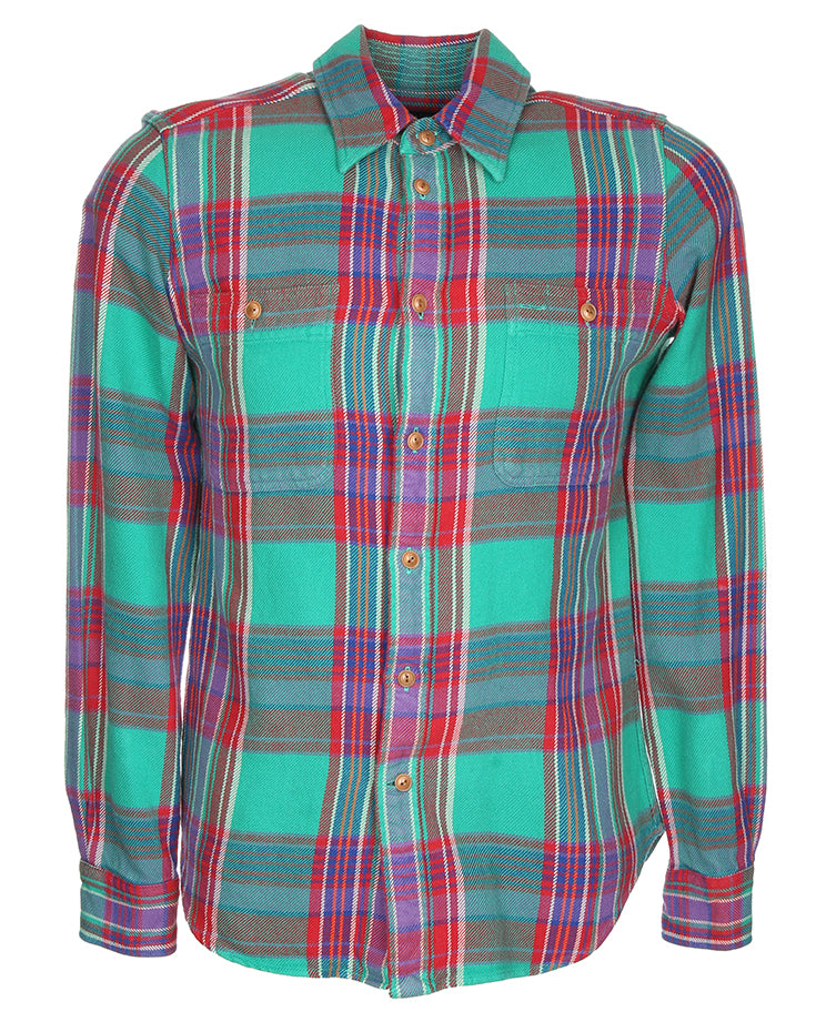 Vintage Ralph Lauren check flannel shirt - M