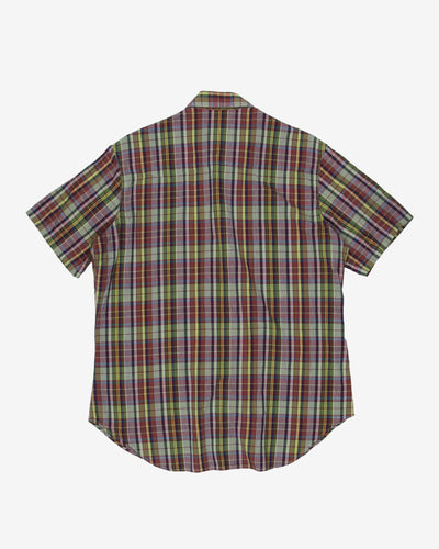 Ralph Lauren western style short sleeve shirt - M