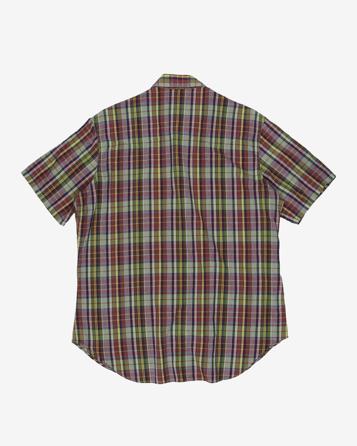Ralph Lauren western style short sleeve shirt - M