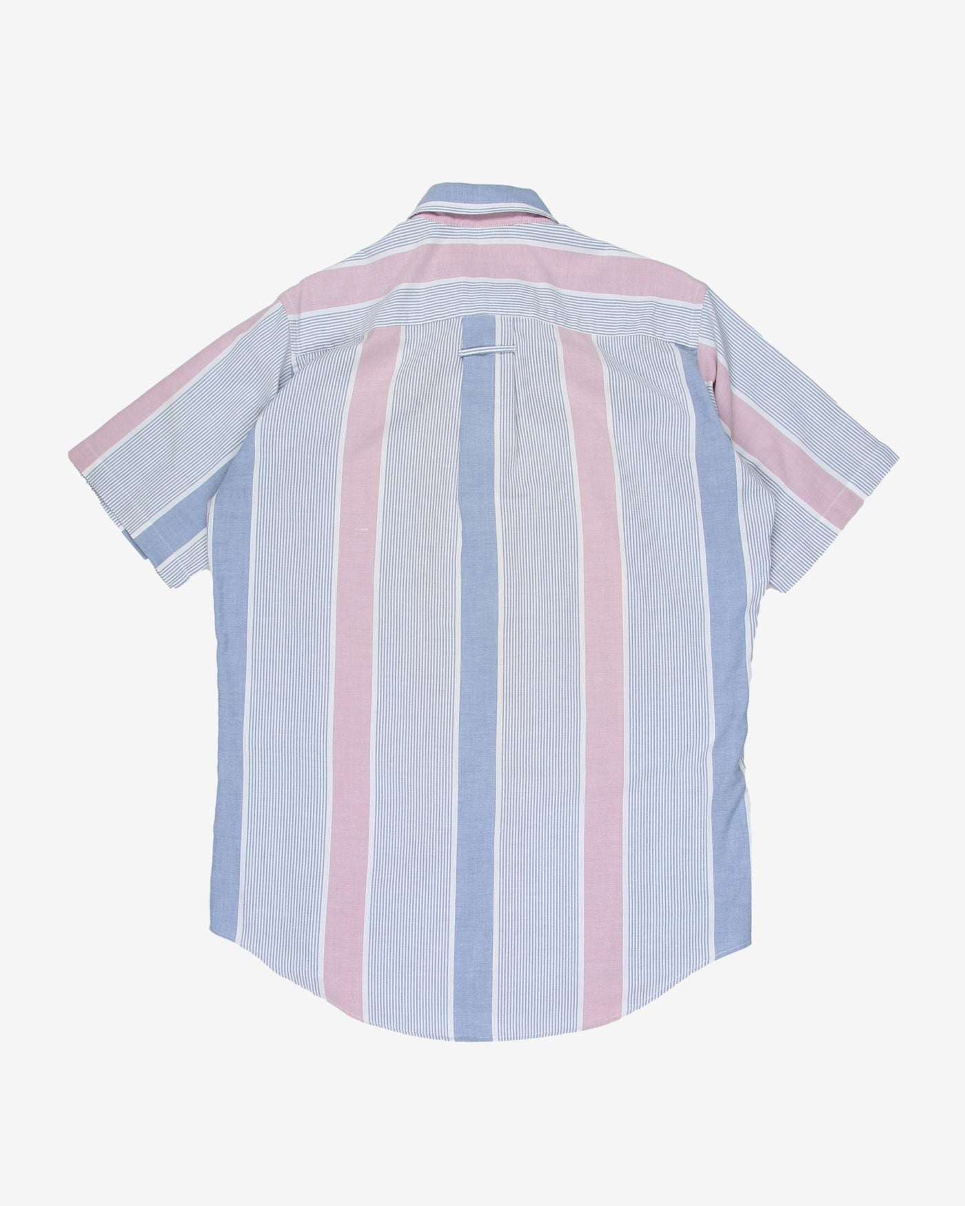 Lee blue, white and pink stripy shirt - L