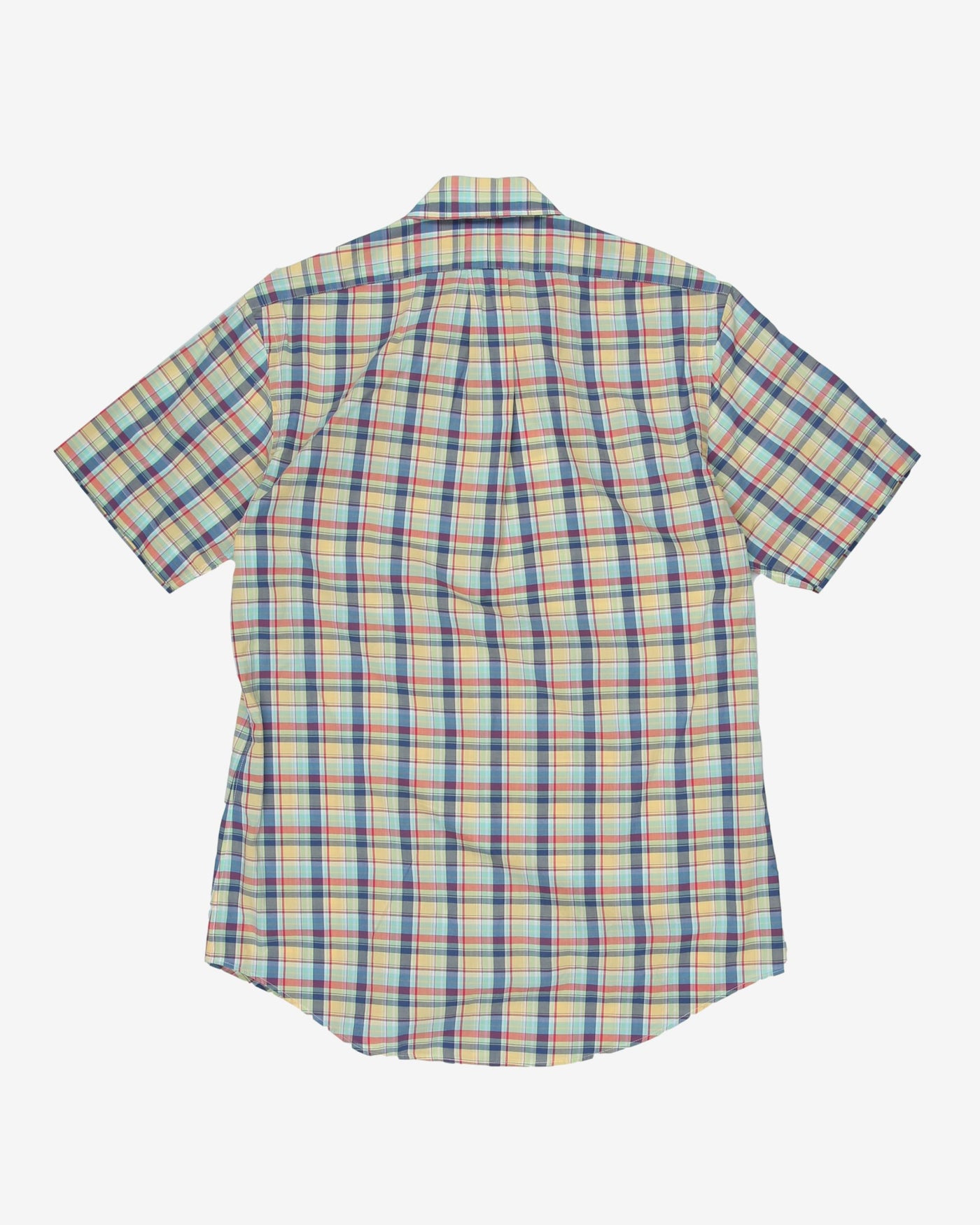 Ralph Lauren checked short sleeve shirt - S