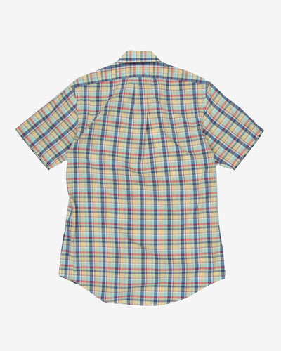 Ralph Lauren checked short sleeve shirt - S