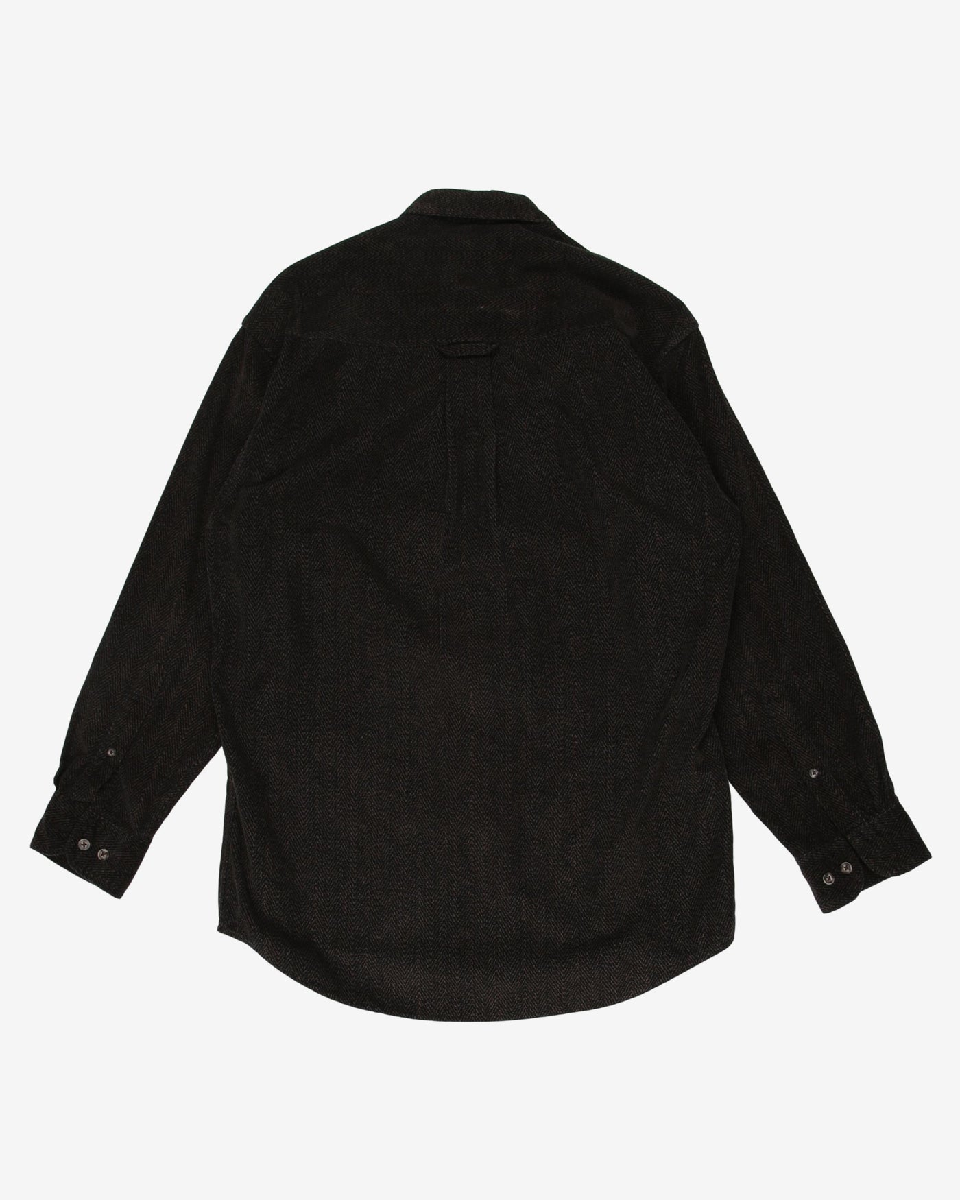 Pendleton brown pattern cord shirt - L