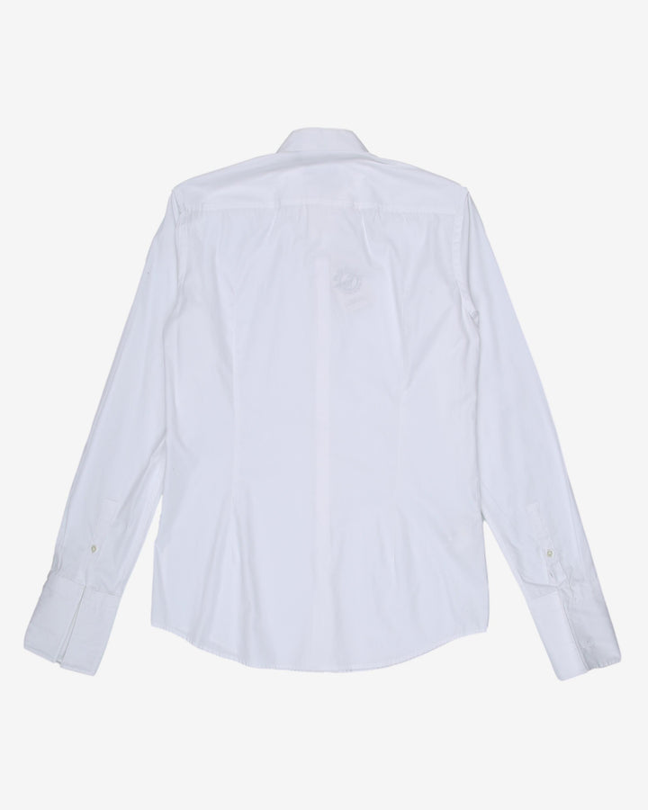 hugo boss white slim fit plain shirt - m Rokit hugo boss white slim fit plain shirt - m Rokit