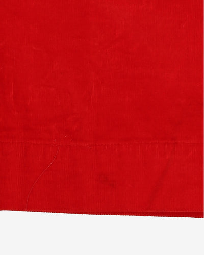 Red 70s Lancer California Button Up Shirt - L