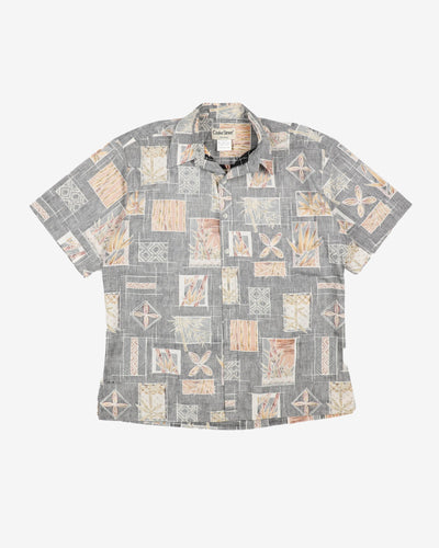 Made in Hawaii patterned shirt - XL