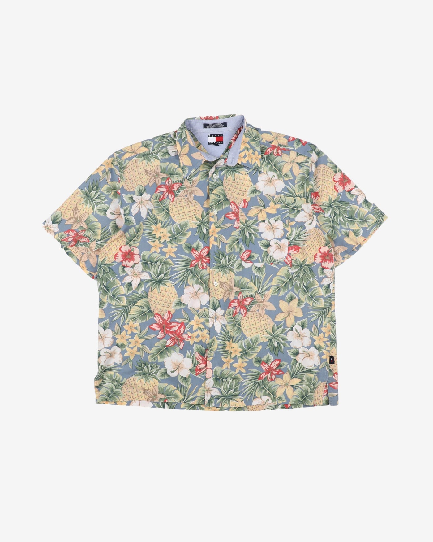 Tommy Hilfiger hawaiian style shirt - L / XL