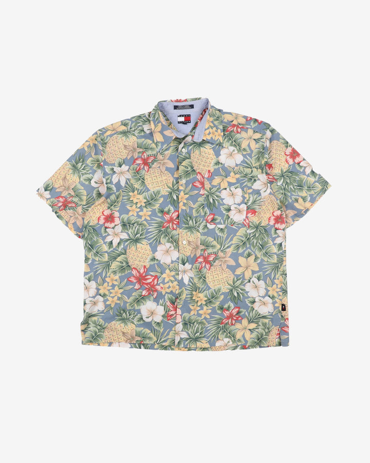 Tommy Hilfiger hawaiian style shirt - L / XL