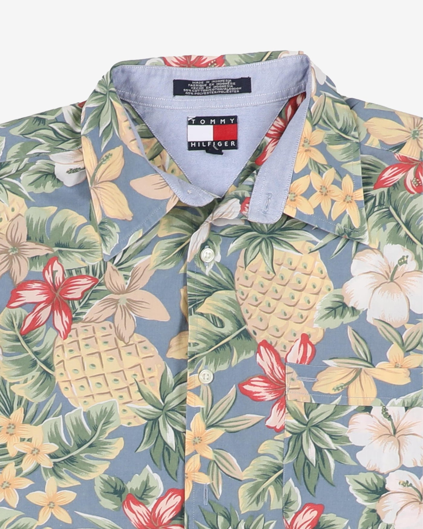 Tommy Hilfiger hawaiian style shirt - L / XL