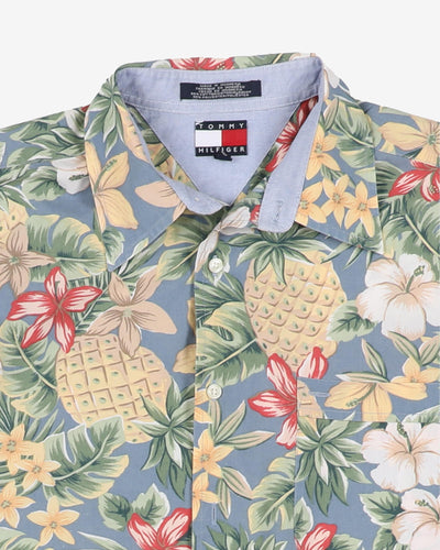Tommy Hilfiger hawaiian style shirt - L / XL