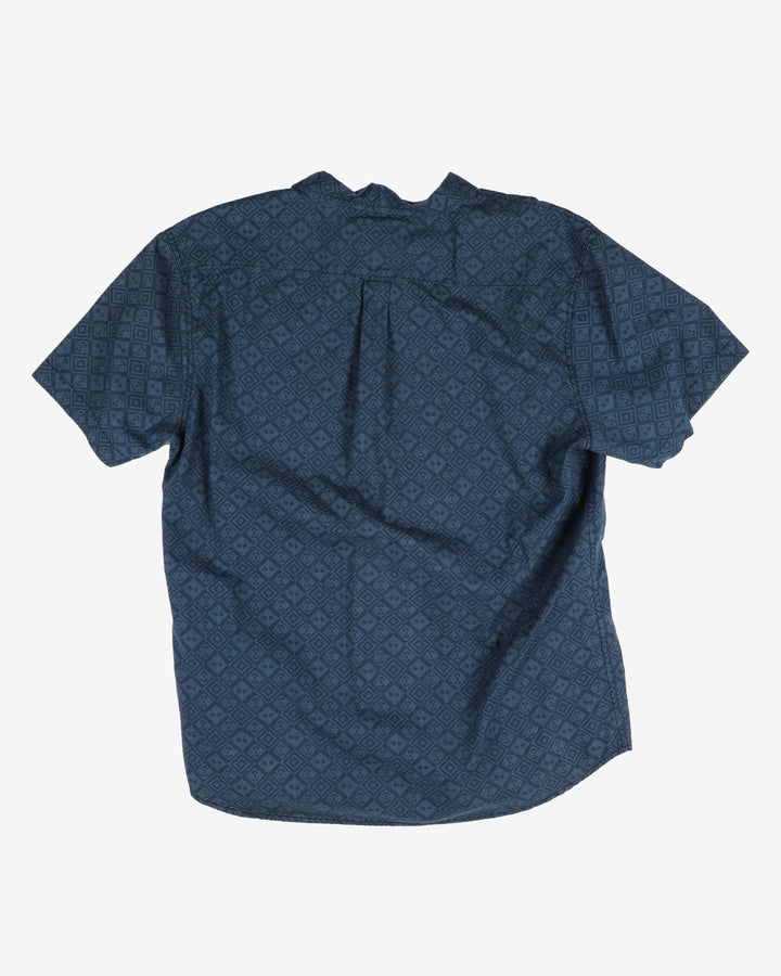 Levi's blue patterned shirt - L