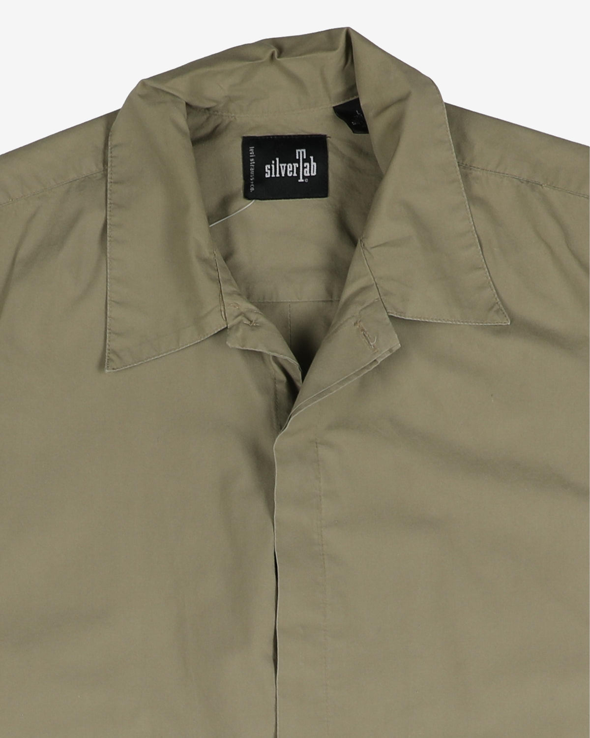 Levi's Silvertab Green Short-Sleeve Shirt - L