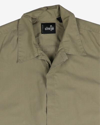 Levi's Silvertab Green Short-Sleeve Shirt - L