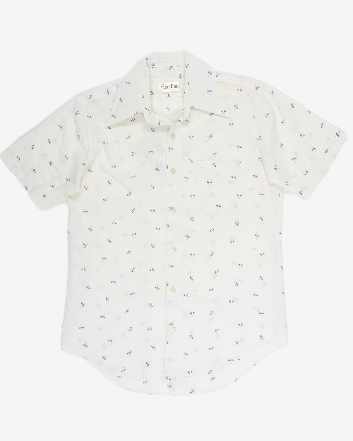 1970s patterned shirt - M