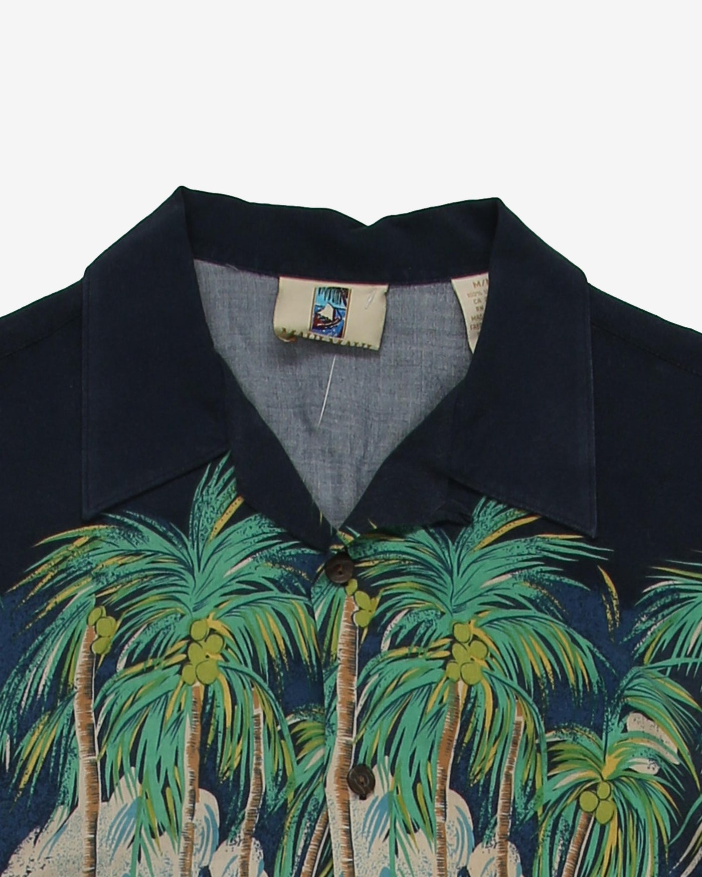 Vintage Maui Maui Tropical All Over Print Hawaiian Shirt - M