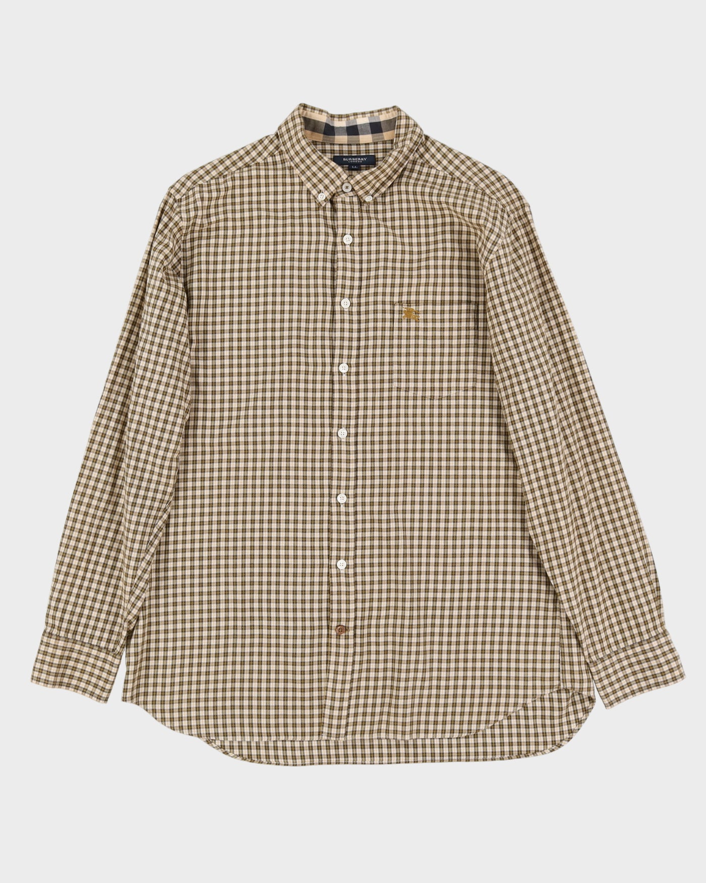 Burberry London Checked Shirt - L / XL