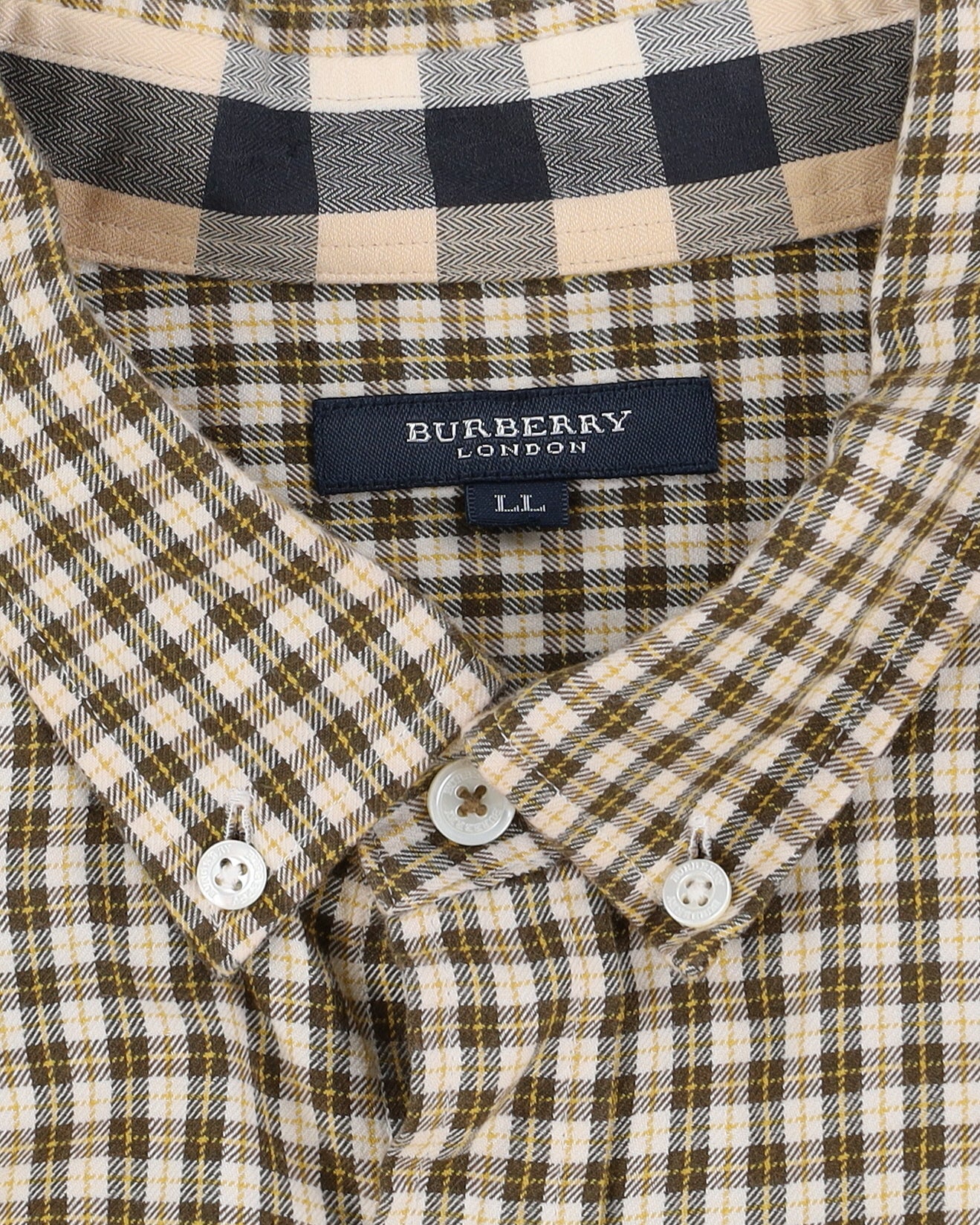 Burberry London Checked Shirt - L / XL