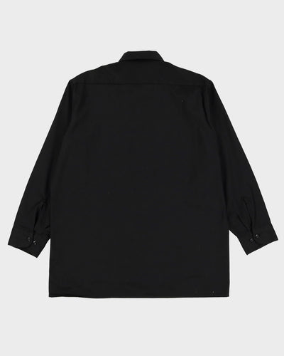 Vintage 90s Dickies Black Work Shirt - XL