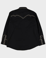 Vintage Scully Black Western Shirt - XXL