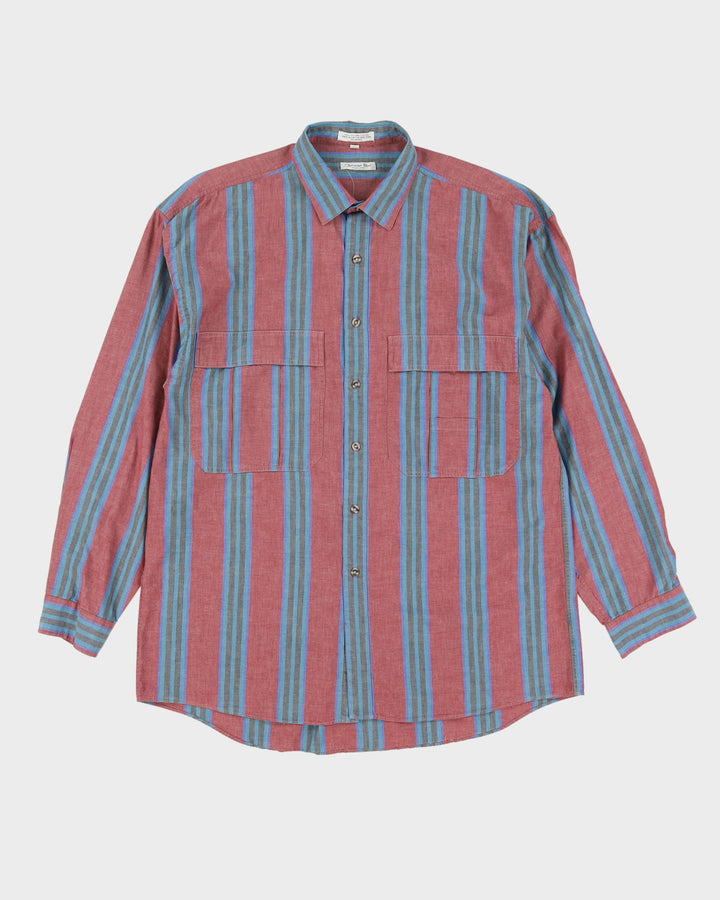 Christian Dior Striped Pocket Shirt - L