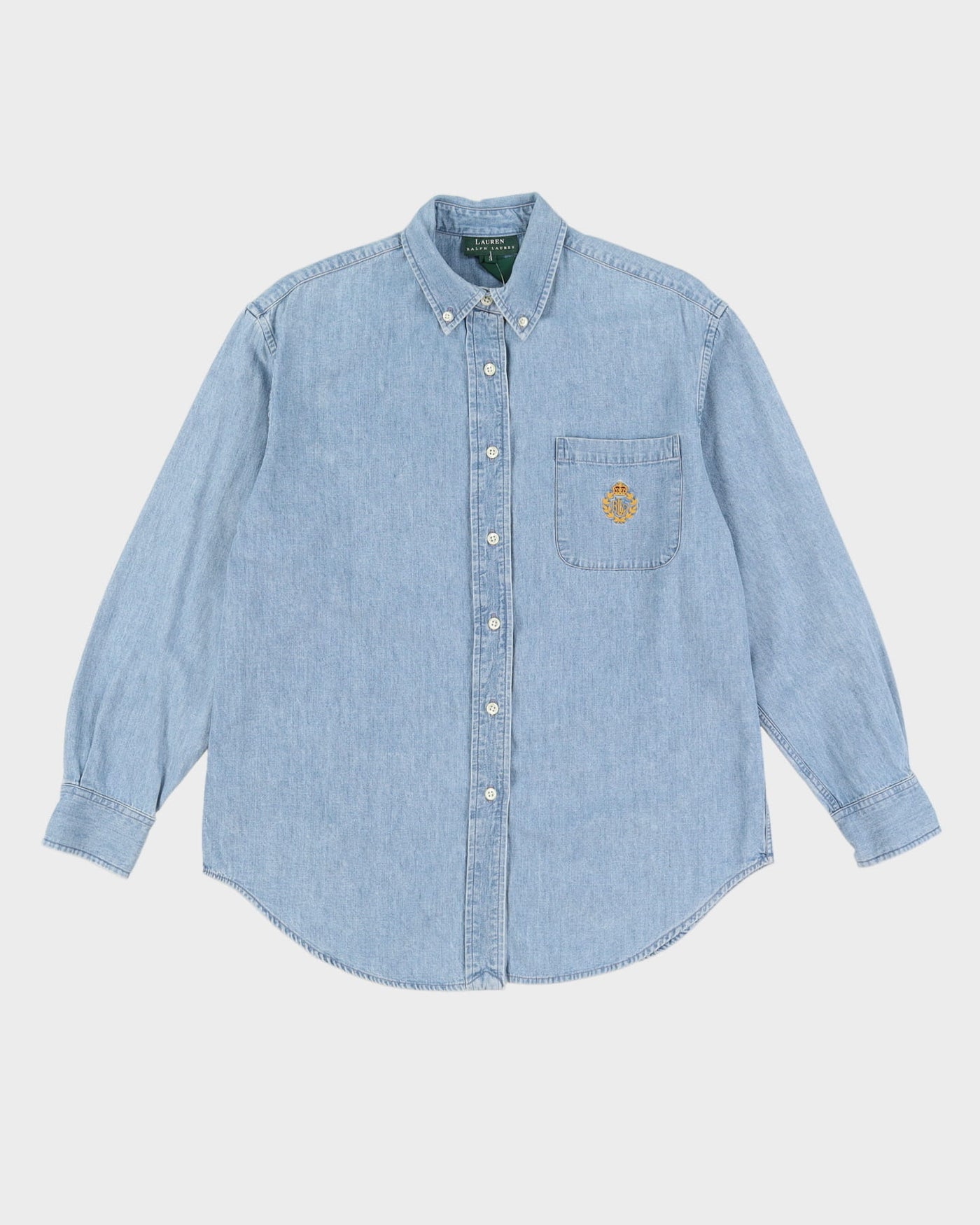Vintage Ralph Lauren Denim Shirt - S / M