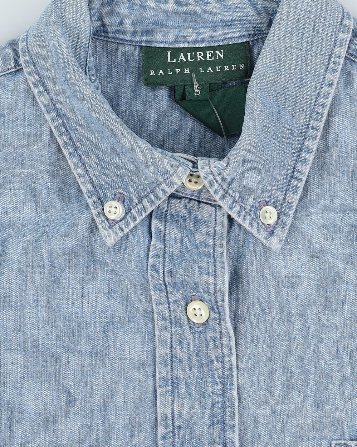 Vintage Ralph Lauren Denim Shirt - S / M