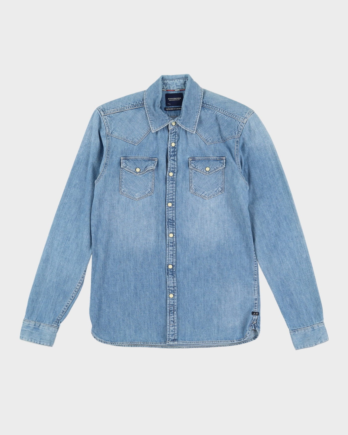 Scotch & Soda Western Style Denim Shirt - M