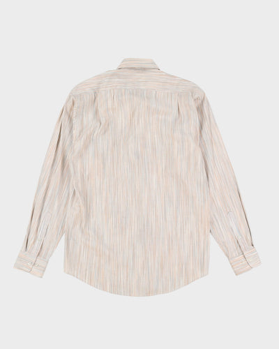 90s Versace Striped Shirt - L