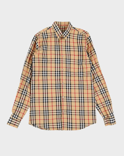 Vintage 90s Nova Check Button Up Shirt - L