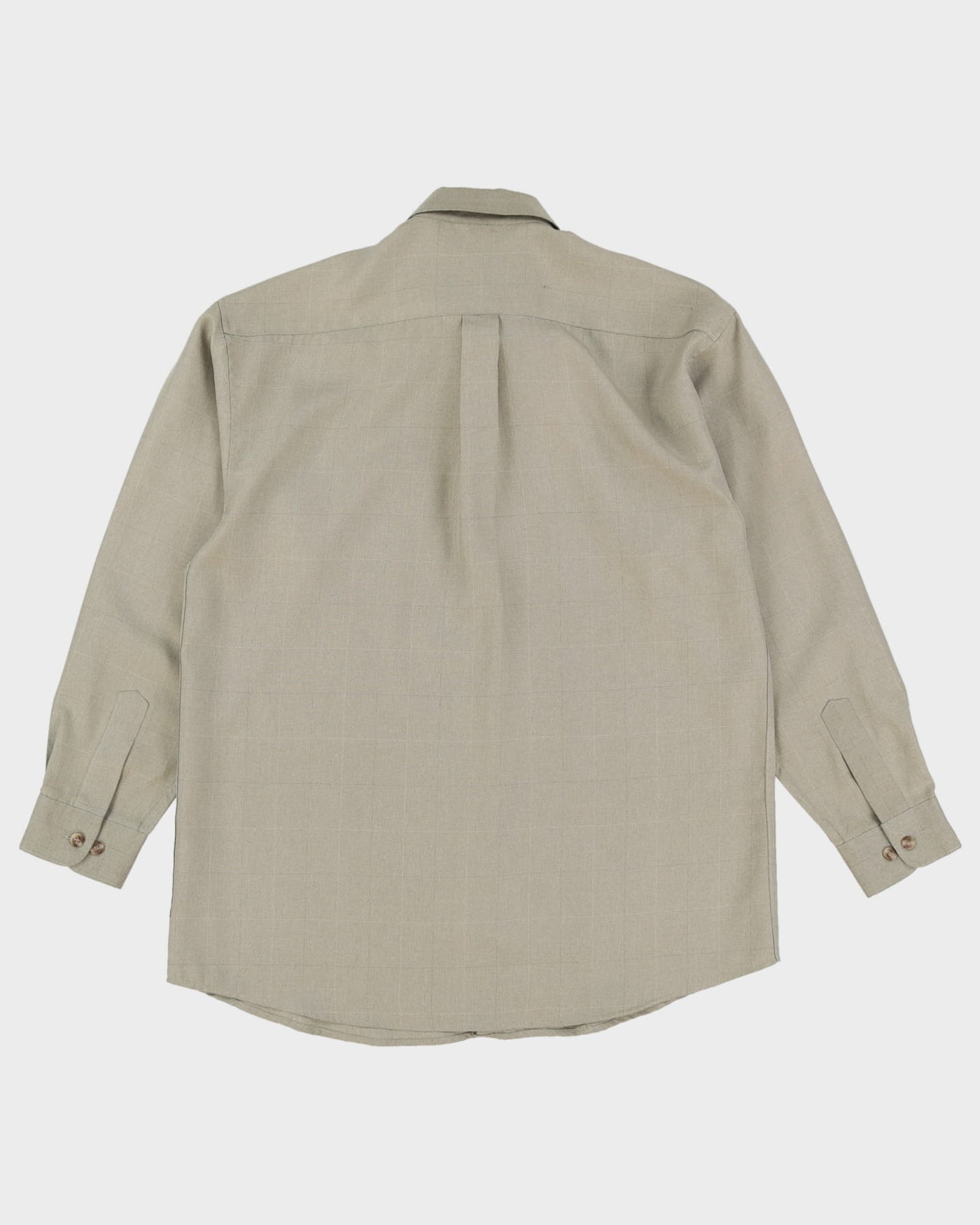 Valentino Grey Patterned Long Sleeve Shirt - XL