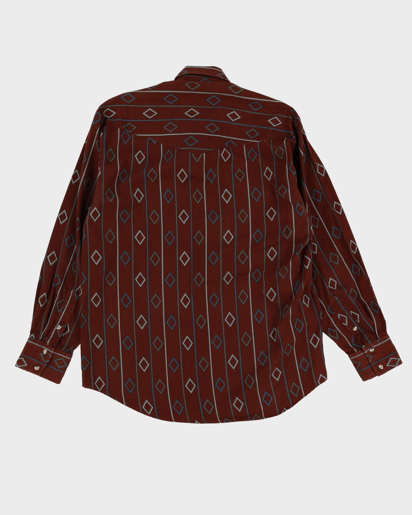 Vintage 90s Cowboys Turtle Western Long Sleeve Shirt - XL