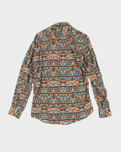 Versace All Over Print Patterned Shirt - L