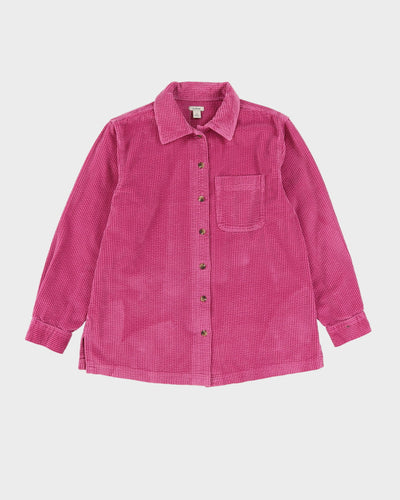 L.L. Bean Pink Cord Shirt - S