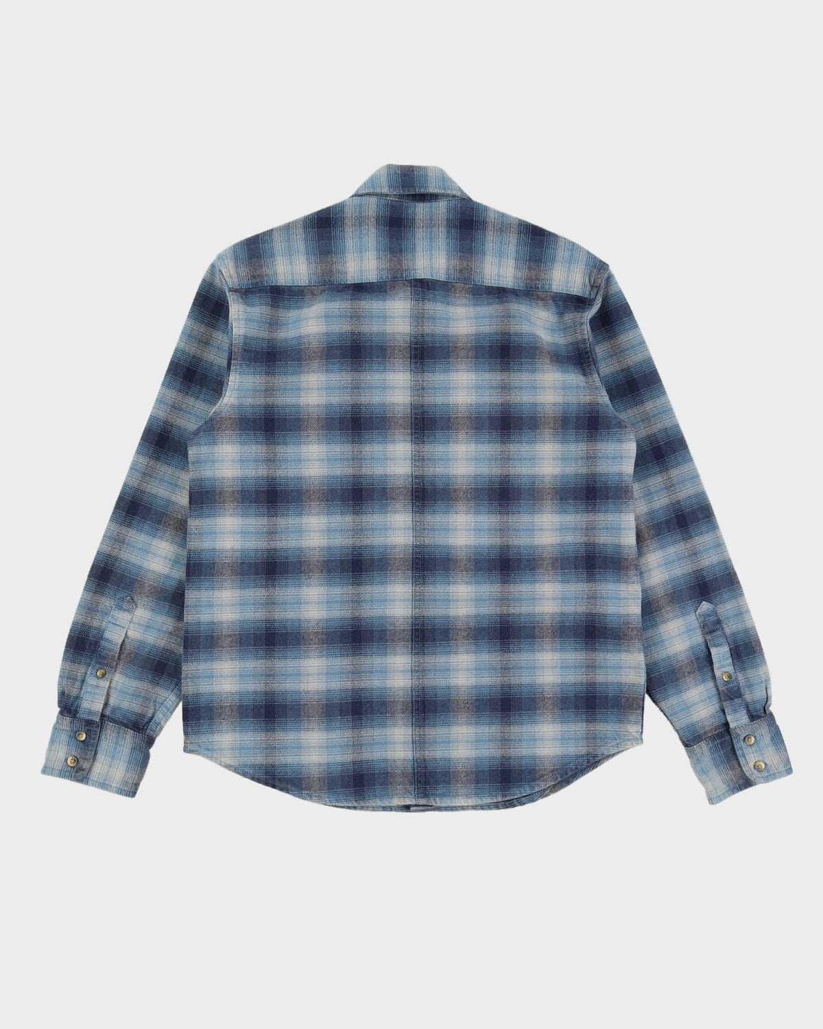 Levi's Blue Checked Flannel Shirt - S