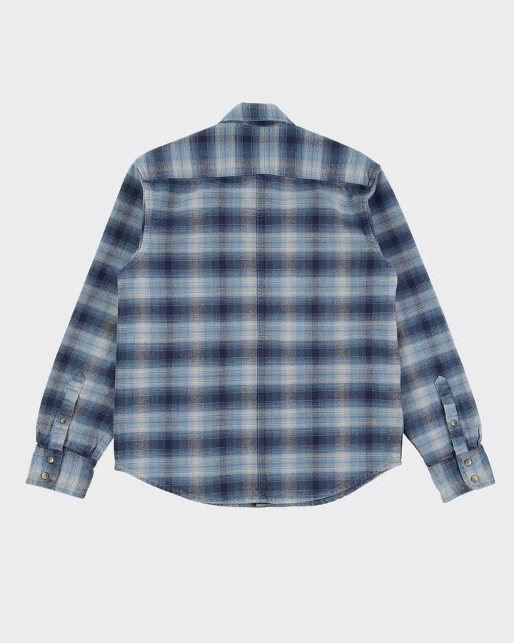 Levi's Blue Checked Flannel Shirt - S