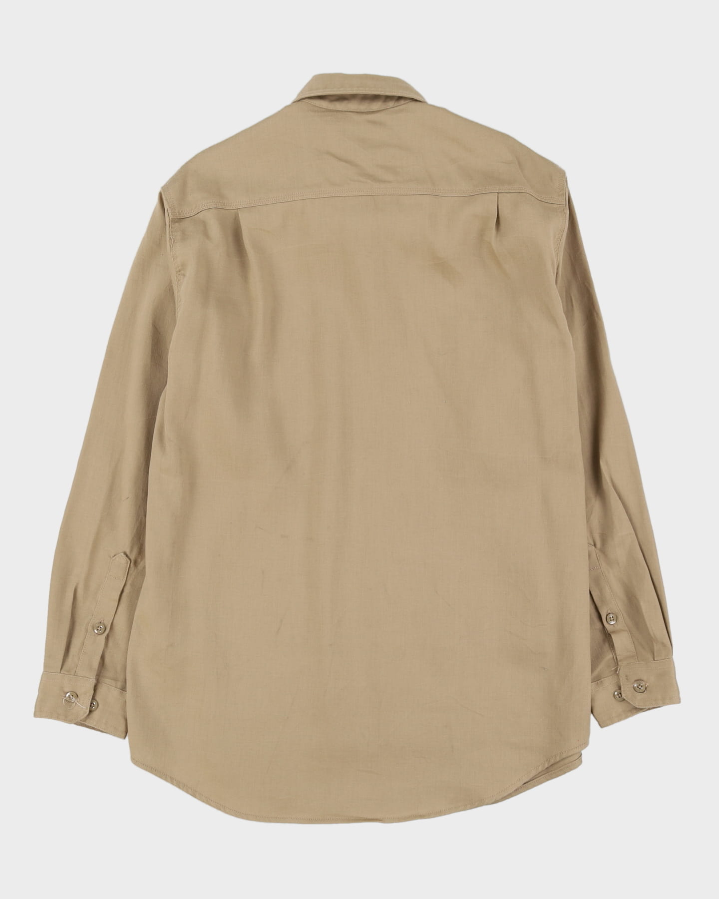 Carhartt FR Beige / Sand Long Sleeve Button Up Shirt - XL