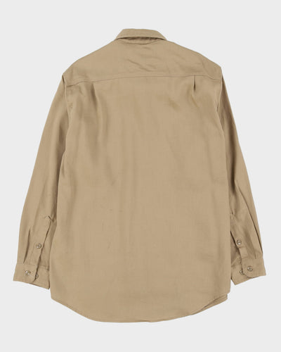 Carhartt FR Beige / Sand Long Sleeve Button Up Shirt - XL