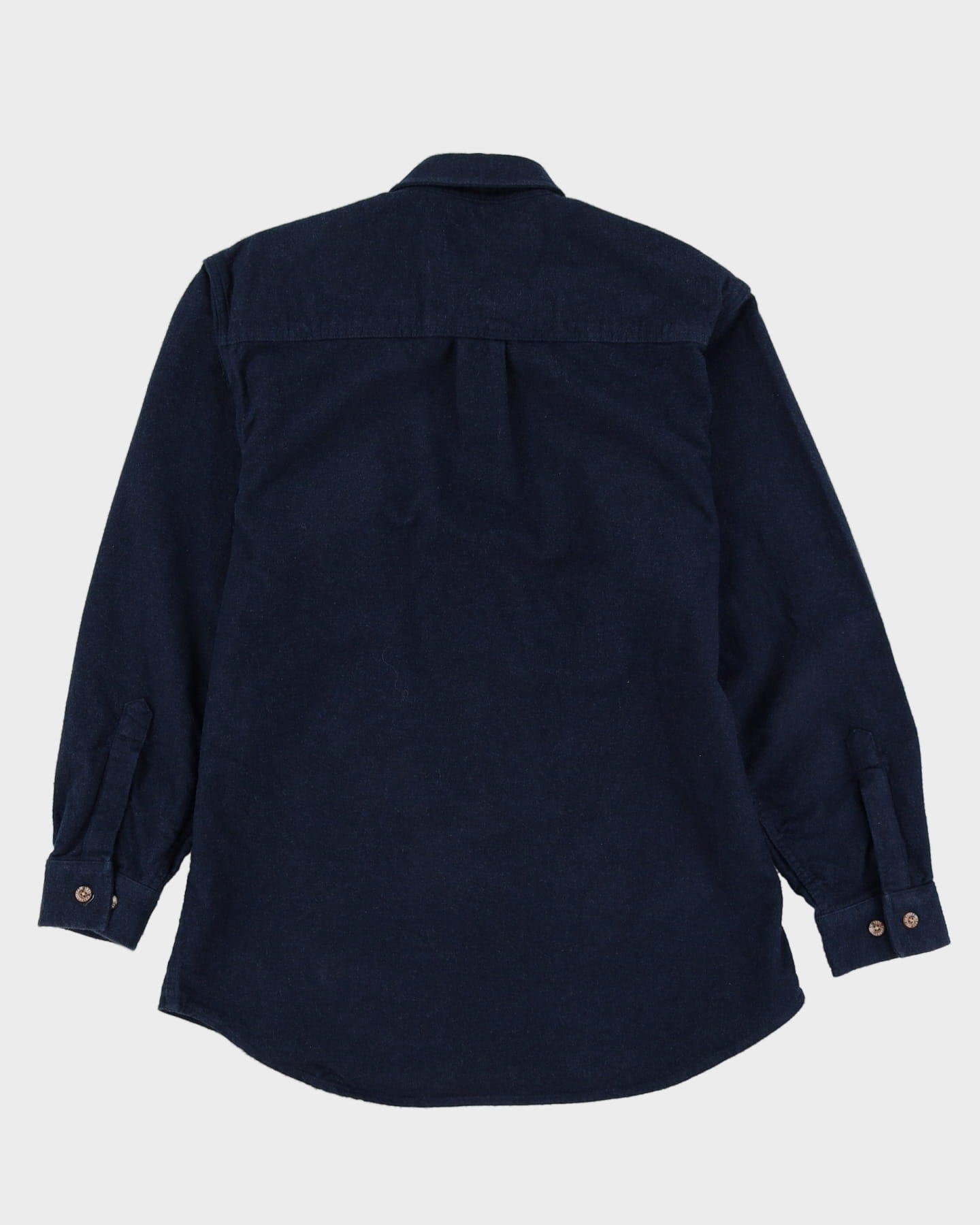 00s Field &amp; Stream Navy Flannel Shirt - M