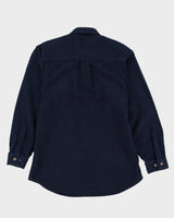 00s Field &amp; Stream Navy Flannel Shirt - M