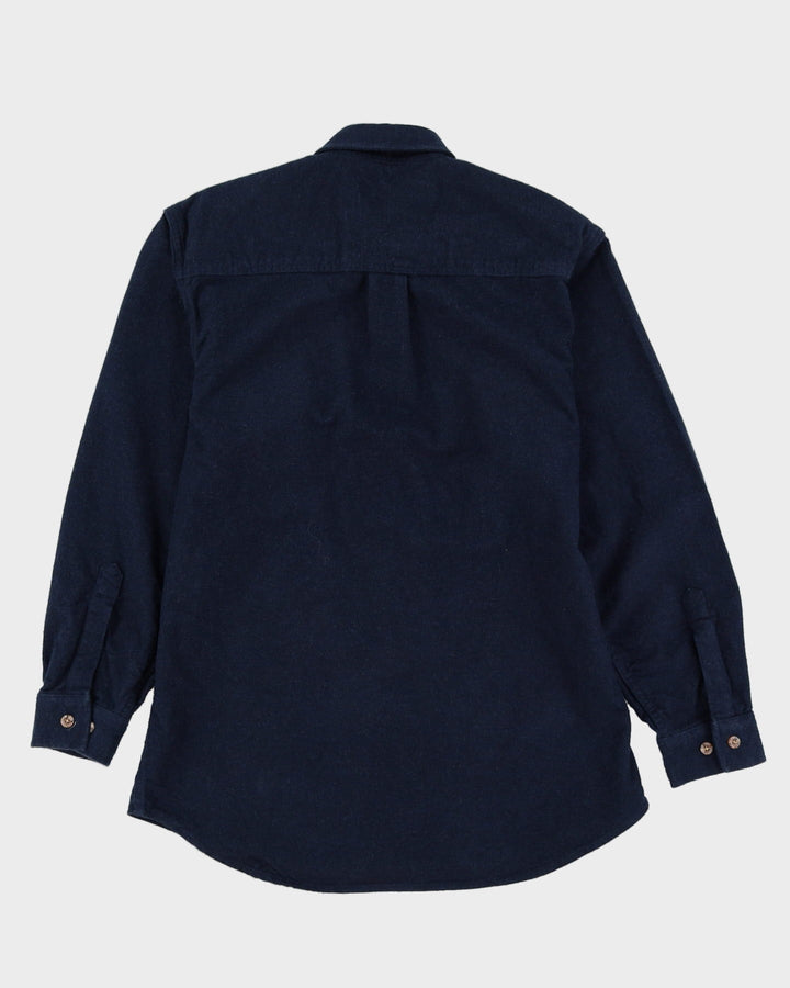 00s Field & Stream Navy Flannel Shirt - M