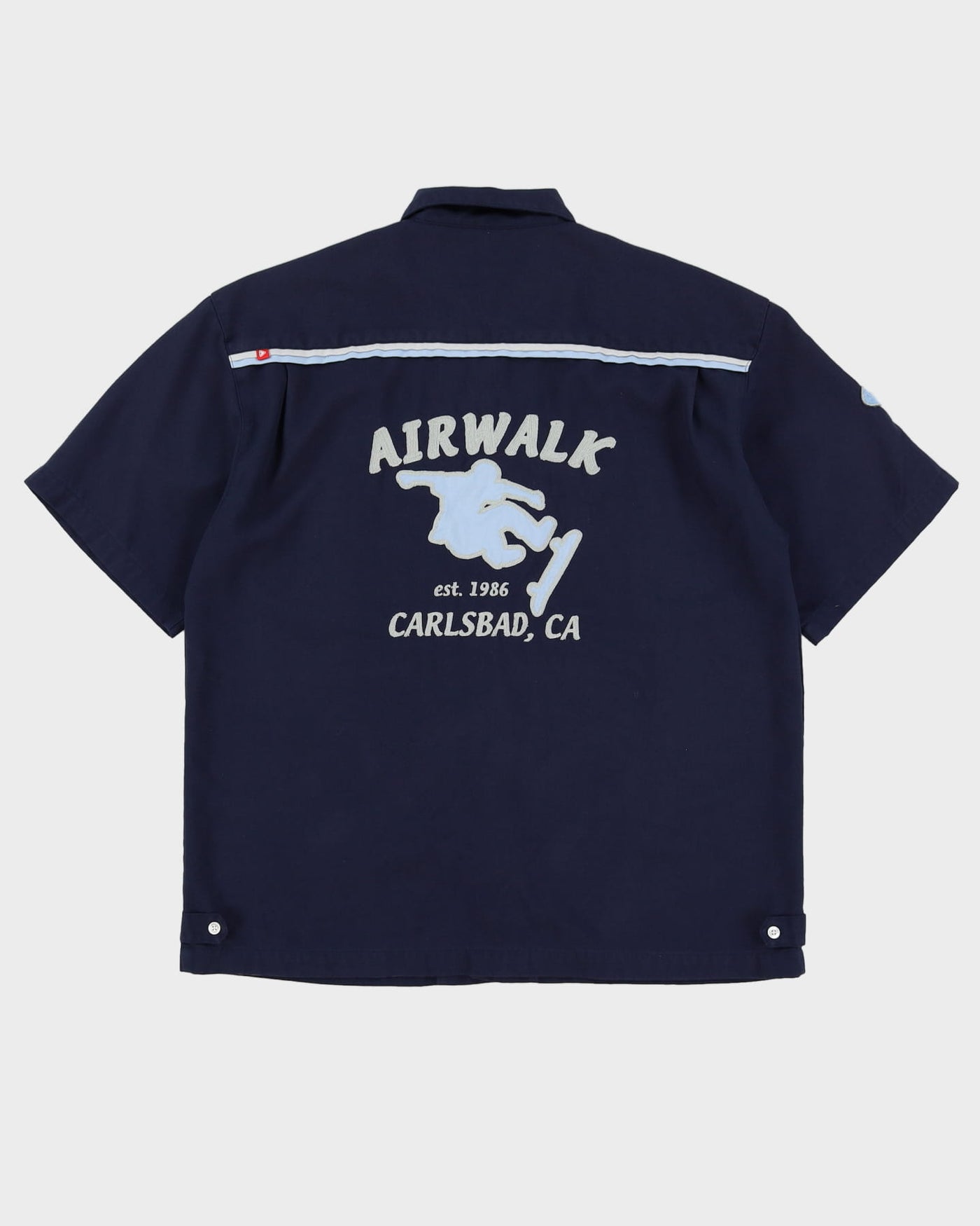 00s Airwalk Navy Work Shirt - L