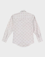 80s Bar-M-Ranch Western Long-Sleeve Button-Up Shirt - S