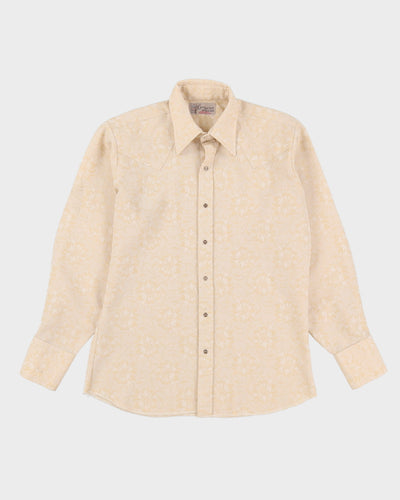 70s Caravan Western Wear Long-Sleeve Button-Up Shirt - XL